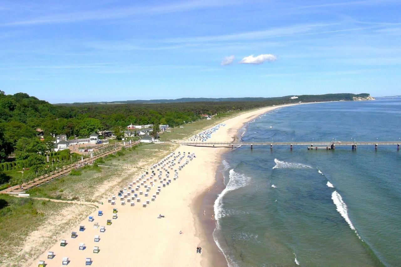 Strandnah, Balkon, Ahoi Erlebnisbad Gratis In Sellin - Strandresidenz Brandenburg Fewo 36 奥斯特巴德·哥伦 外观 照片